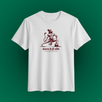 Sankalp™ Hanuman Warrior Pose Oversized T-Shirt – Devotional Gym Tee | REAL HIRA